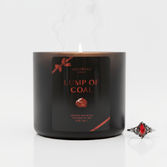 Lump of Coal - Jewel Candle - Ring - Jewel Candle