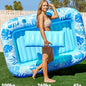 Inflatable Pool Floating Bed - Blue 177x116CM - pool float