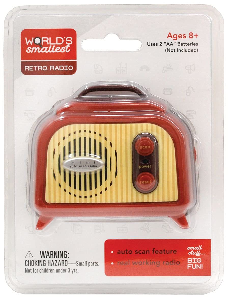 KKTS Worlds Smallest Retro Radio by Westminster - - radio