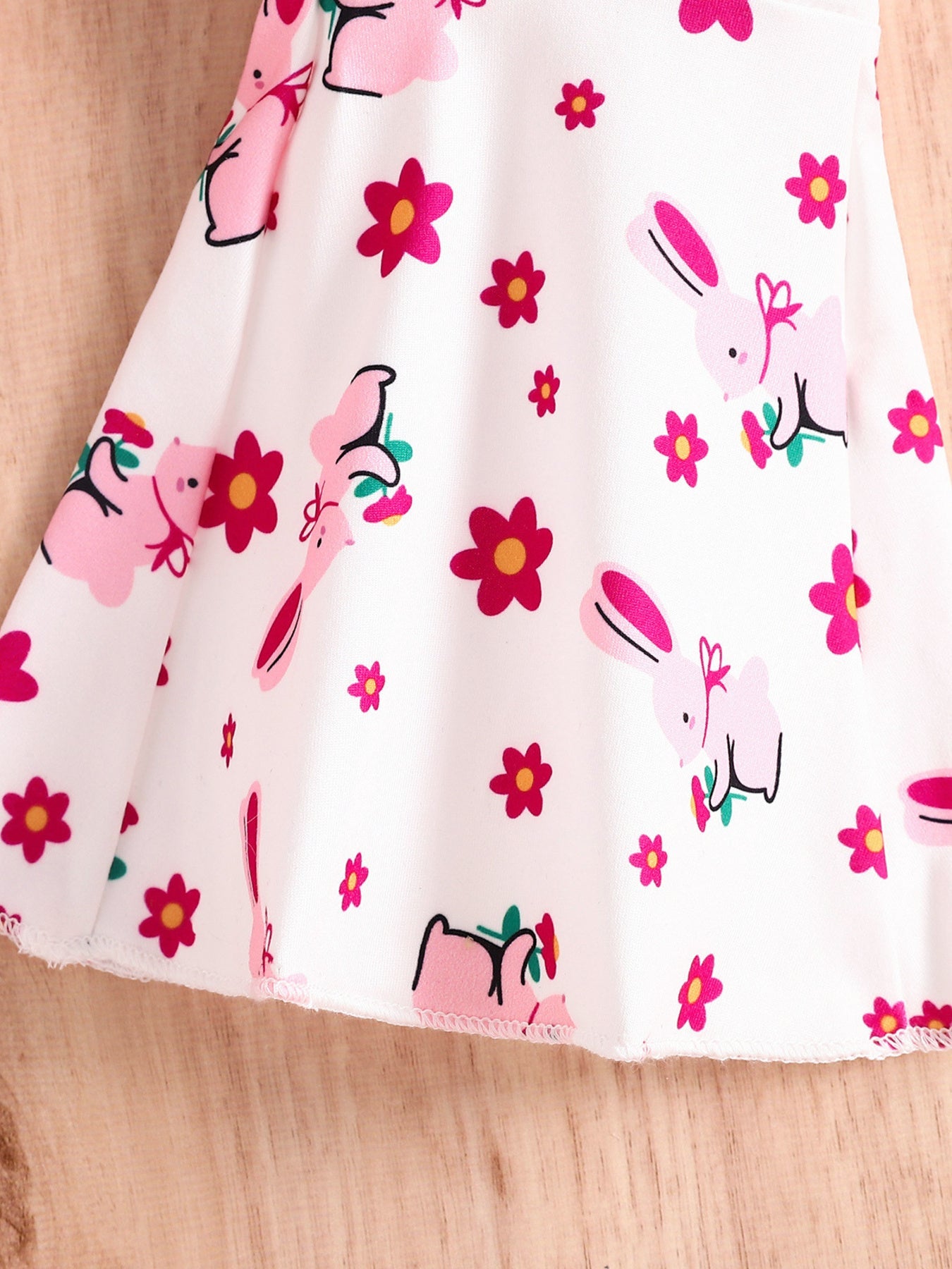 Children's Ruffle Hem Tank Top with Flare Pants and Headband Set- Shopimist- {{Product type}}