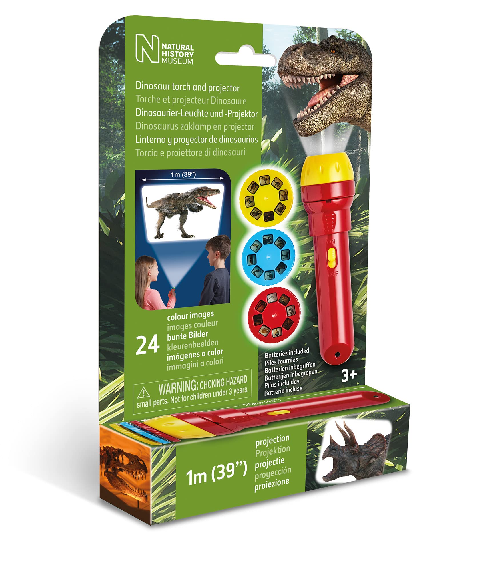 Dinoscope Flashlight & Image Projector - Dinosaur - Toy