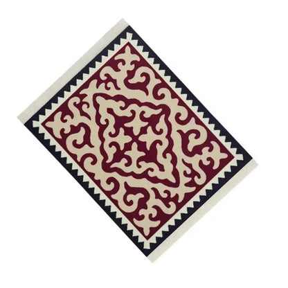 Woven Rug Design Carpet Mouse Pad Regular Size