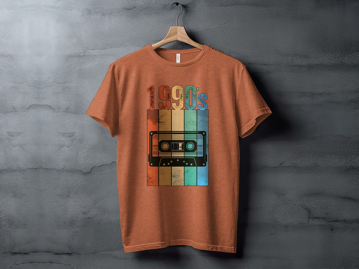Vintage Cassette Tape with 1990s Design Retro T-Shirt- Cloud 16 Clothing Co.- {{Product type}}