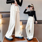 Girls High Waisted Pants White