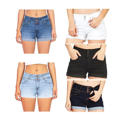 Low Waisted Denim Pants Shorts