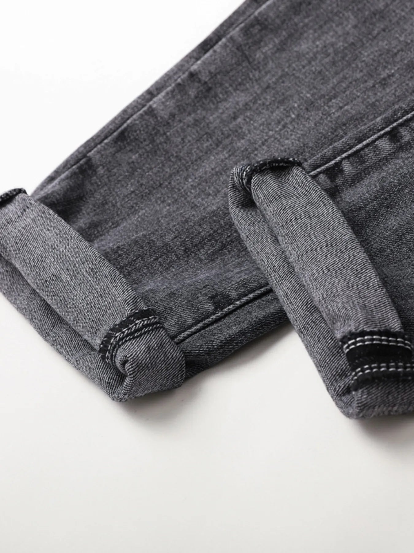 Men's Distressed Slim Fit Ripped Jeans - -