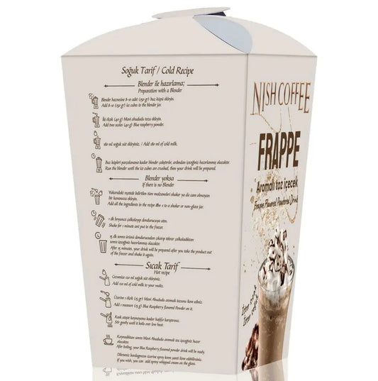 Nish Kahve Flavored Powder Drink Frappe 250 Gr - Kia Day Design