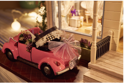 Provence Large Handmade Model House Kit - - dollhouse