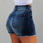 Washed Ripped Jeans Short Women Short Jeans