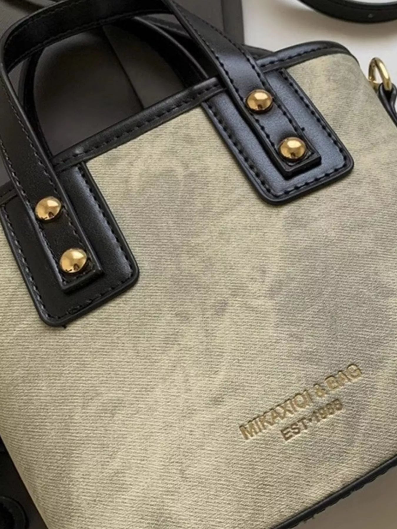 Top Handle Crossbody Bag - -