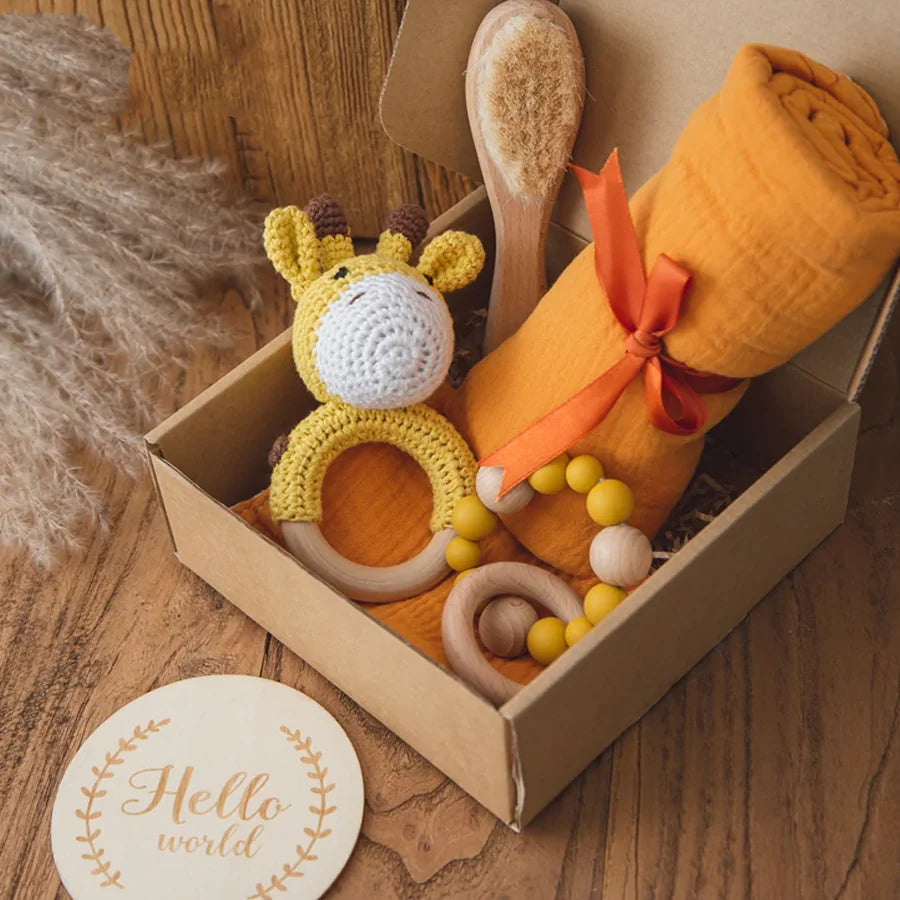 Baby Gift Set Box Yellow