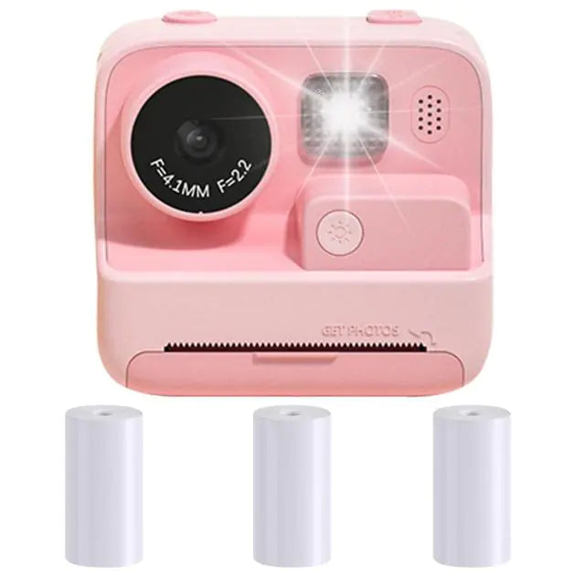 Children's HD 1080p Instant Camera with Printing Paper - Kia Day Design