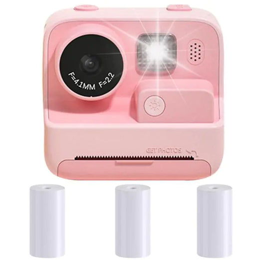 Children's HD 1080p Instant Camera with Printing Paper - Kia Day Design
