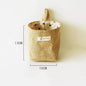 Cotton Linen Storage Basket Hanging Pocket Jute Bag Kia Day Design