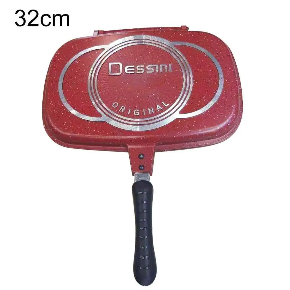 Die Cast Non-Stick Double Sided Fry Pan