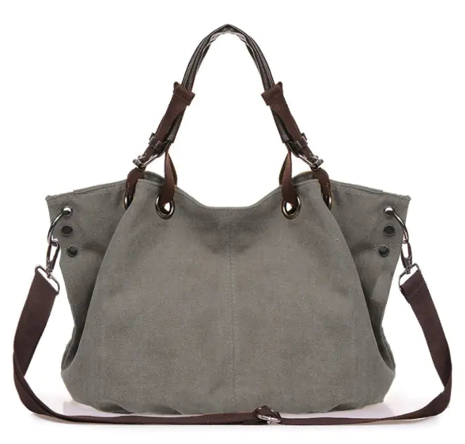 Large Capacity Canvas Bag - Kia Day Design