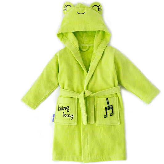 Milk&Moo Cacha Frog Velvet Bathrobe