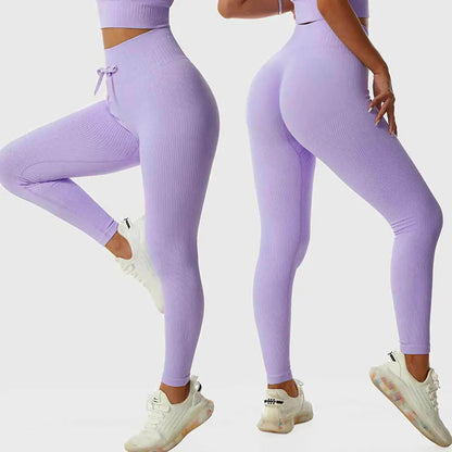 Seamless Candy Color Yoga Outfit Kia Day Design