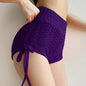 Womens High Waist Athletic Gym Shorts Sexy Breathable And Functional purple Small