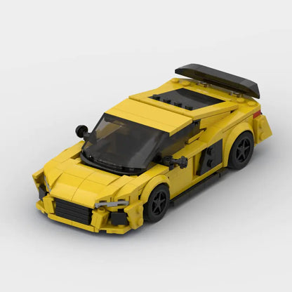 Supercar R8 Racer Brick Car Toys Kia Day Design