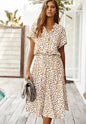 Ladies Short Sleeve Summer Long Dress - Kia Day Design