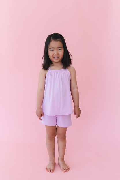 SOLID ribbed Saltwater Princess - Tank Short Set - - short set