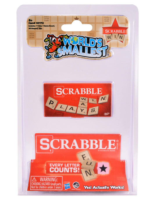 Mini Magnetic Scrabble Game Set for All Ages - - toy