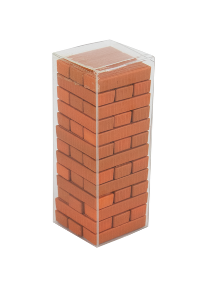 World's Smallest Jenga® Game- Rust & Cinder- {{Product type}}