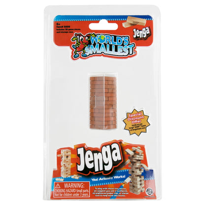 World's Smallest Jenga® Game- Rust & Cinder- {{Product type}}