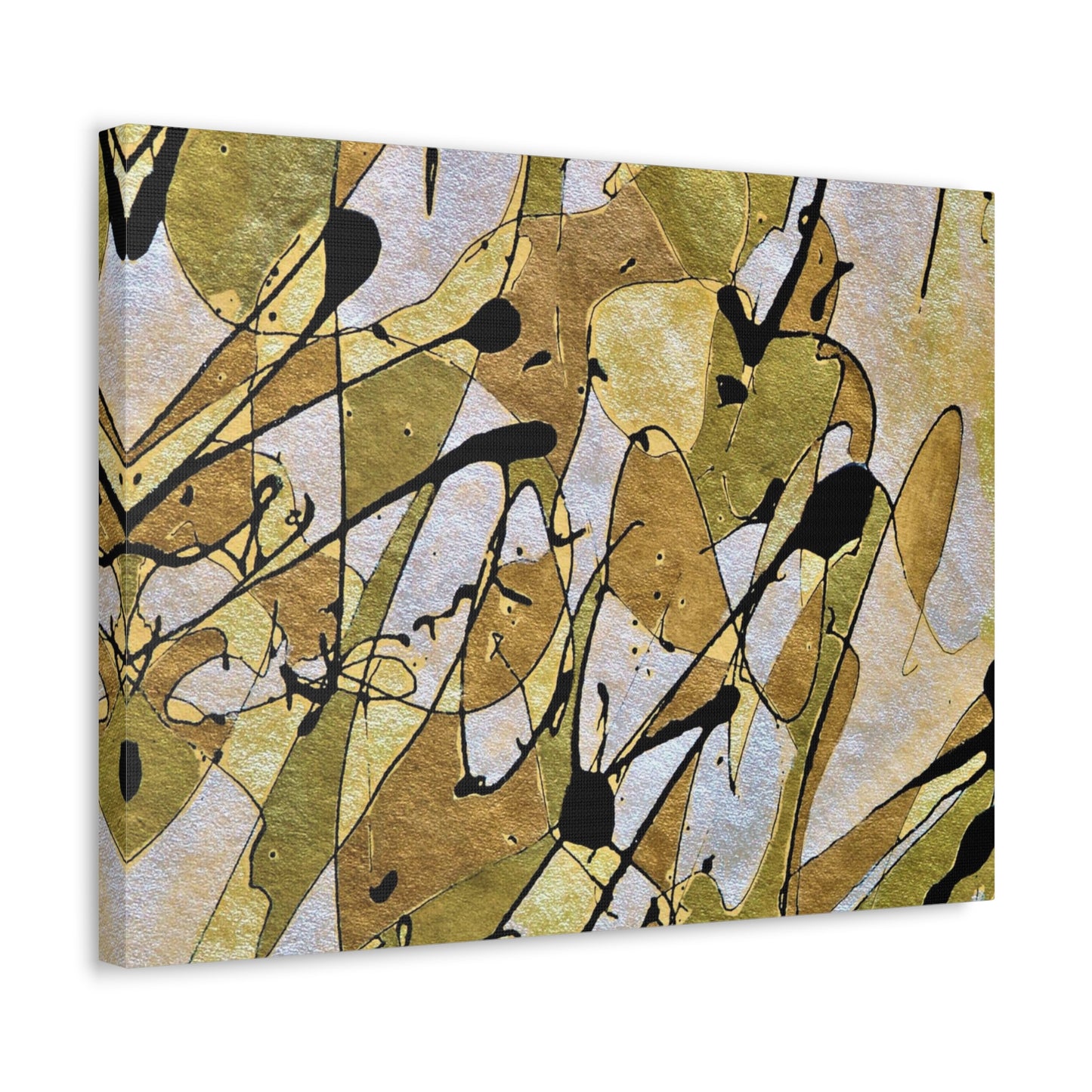 Gold Rush Stretched Canvas