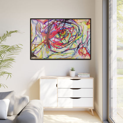 The Eye Framed Art Print - Kia Day Design