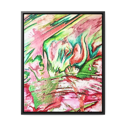 Pink Forest Gallery Canvas Wraps, Vertical Frame 16″ x 20″ Premium Gallery Wraps (1.25″)