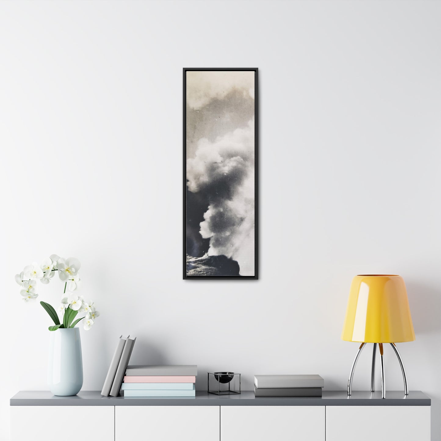 Riverside Geyser Yellowstone Gallery Canvas Wraps, Vertical Frame