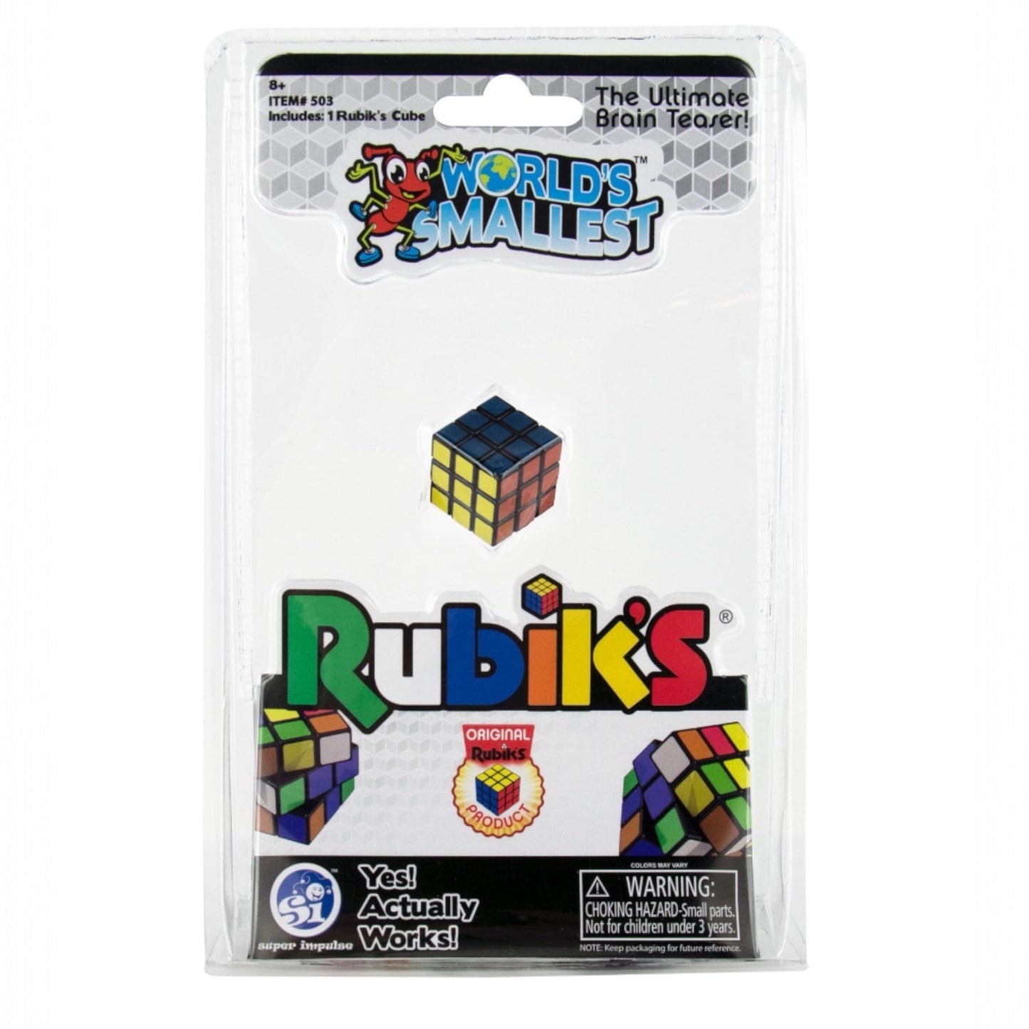 World's Smallest Rubik's® Cube- Rust & Cinder- {{Product type}}