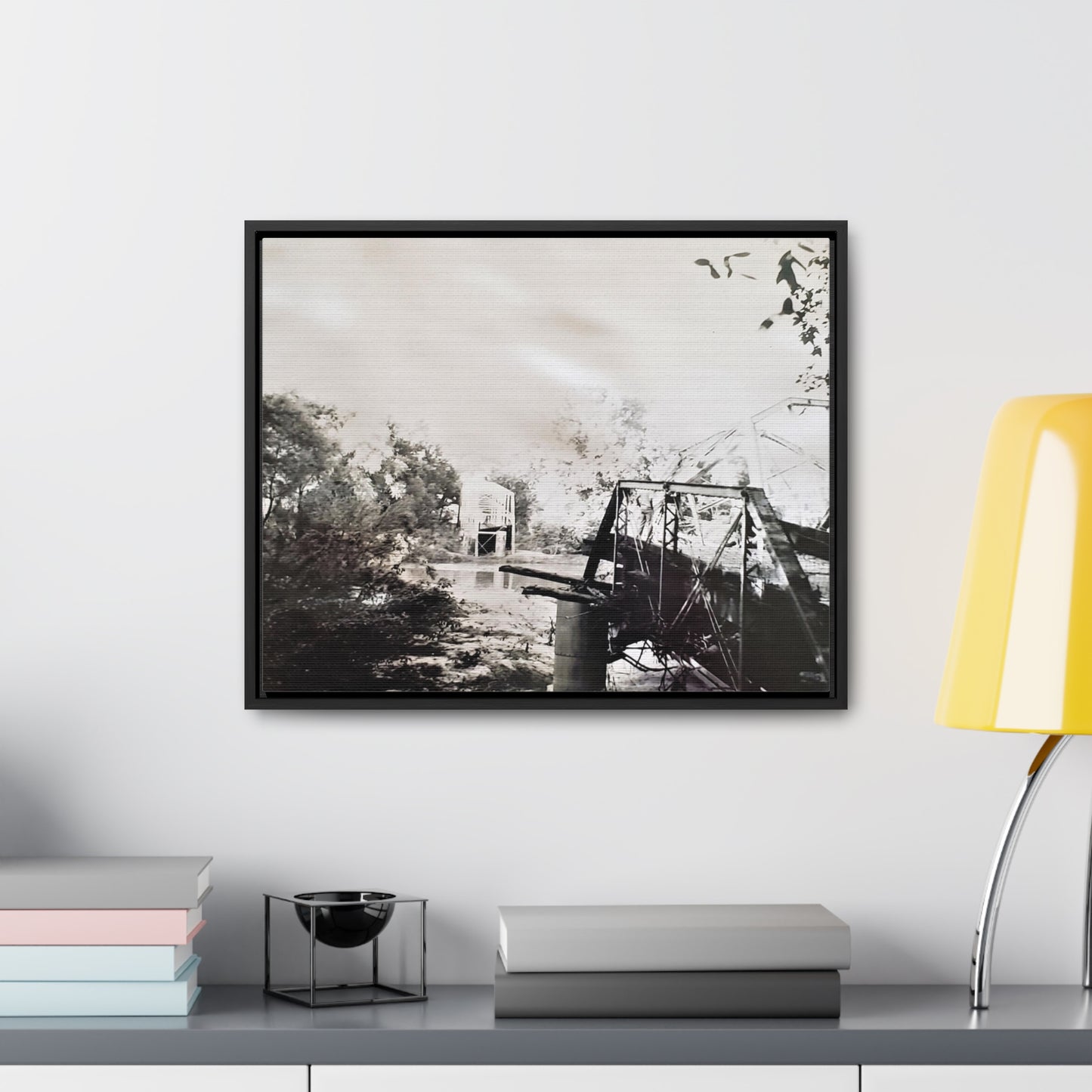 Bridge Gallery Canvas Wraps, Horizontal Frame