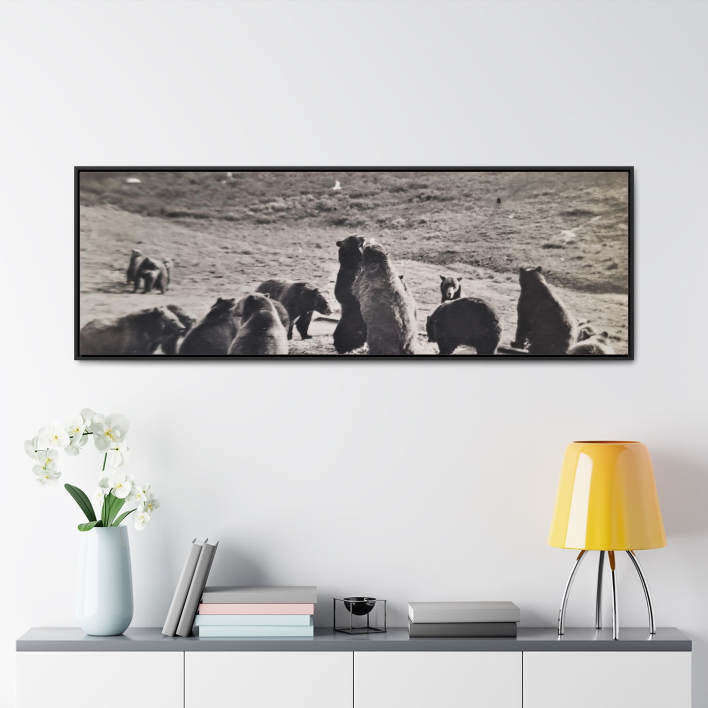 Yellowstone Grizzly Bears Gallery Canvas Wraps, Horizontal Frame