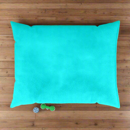 Aqua Blue Pet Bed