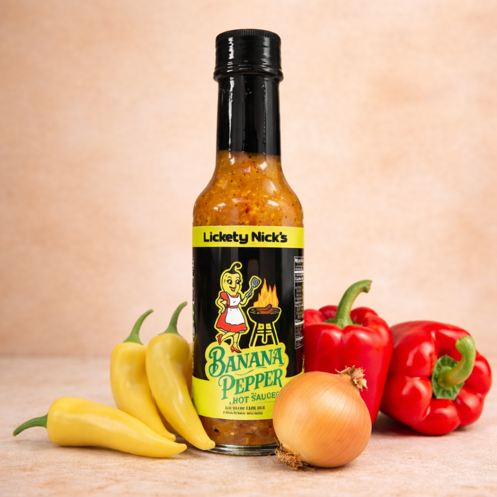 Banana Pepper – Tangy Mild Heat Hot Sauce - - Hot Sauce