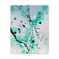 Teal Burst Stretched Canvas 1.5" 11″ x 14″