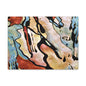 Blue Falls Stretched Canvas 1.5" 16″ x 12″