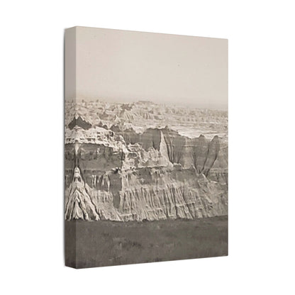 The Pinnacles Satin Canvas Stretched