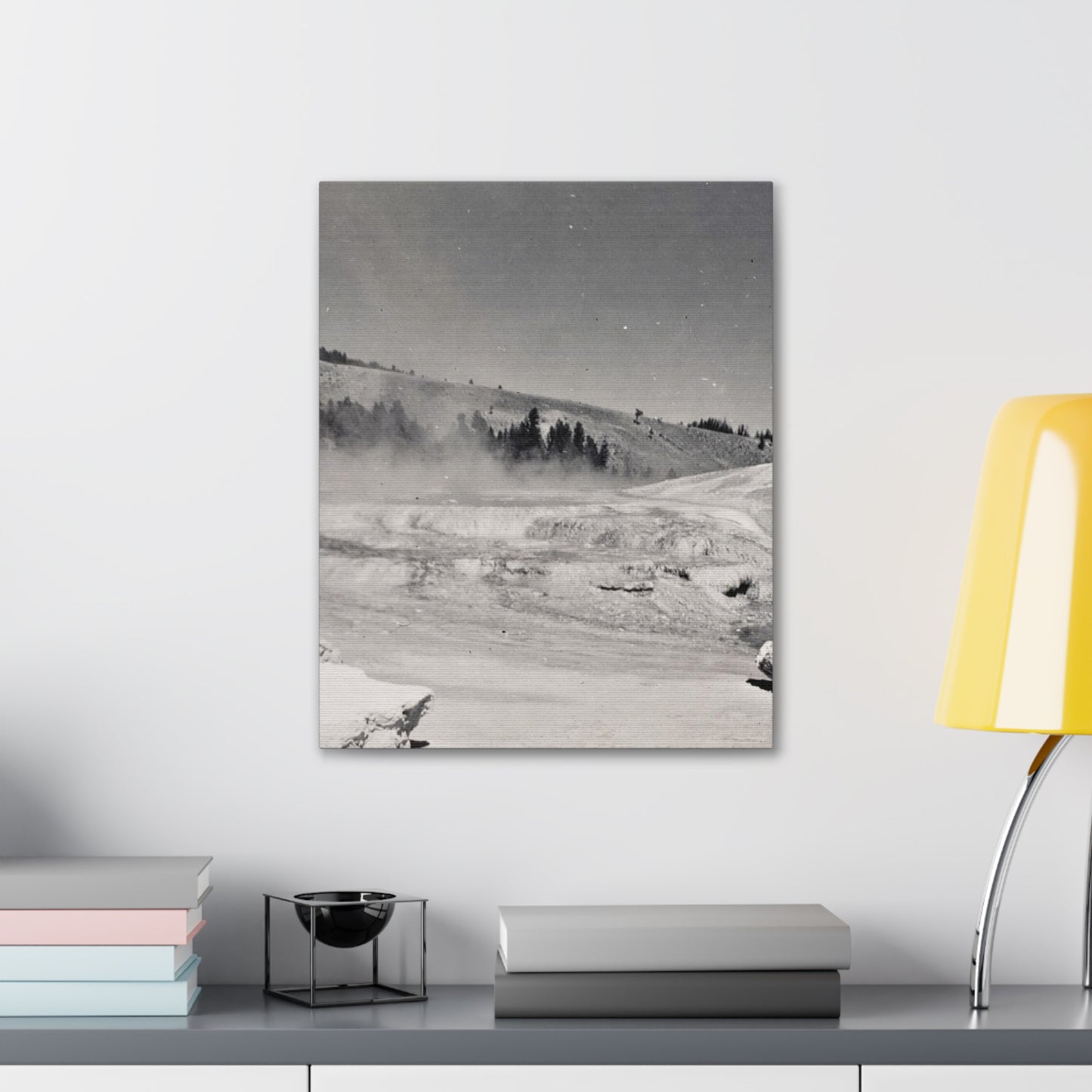 Mammoth Hot Springs Canvas Gallery Wraps