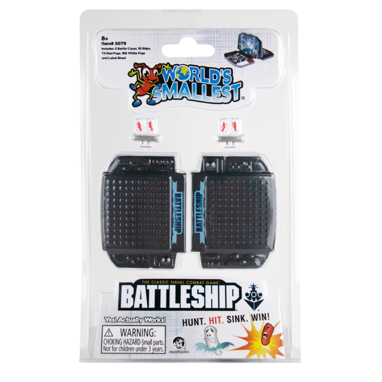 World's Smallest Battleship Game- Rust & Cinder- {{Product type}}