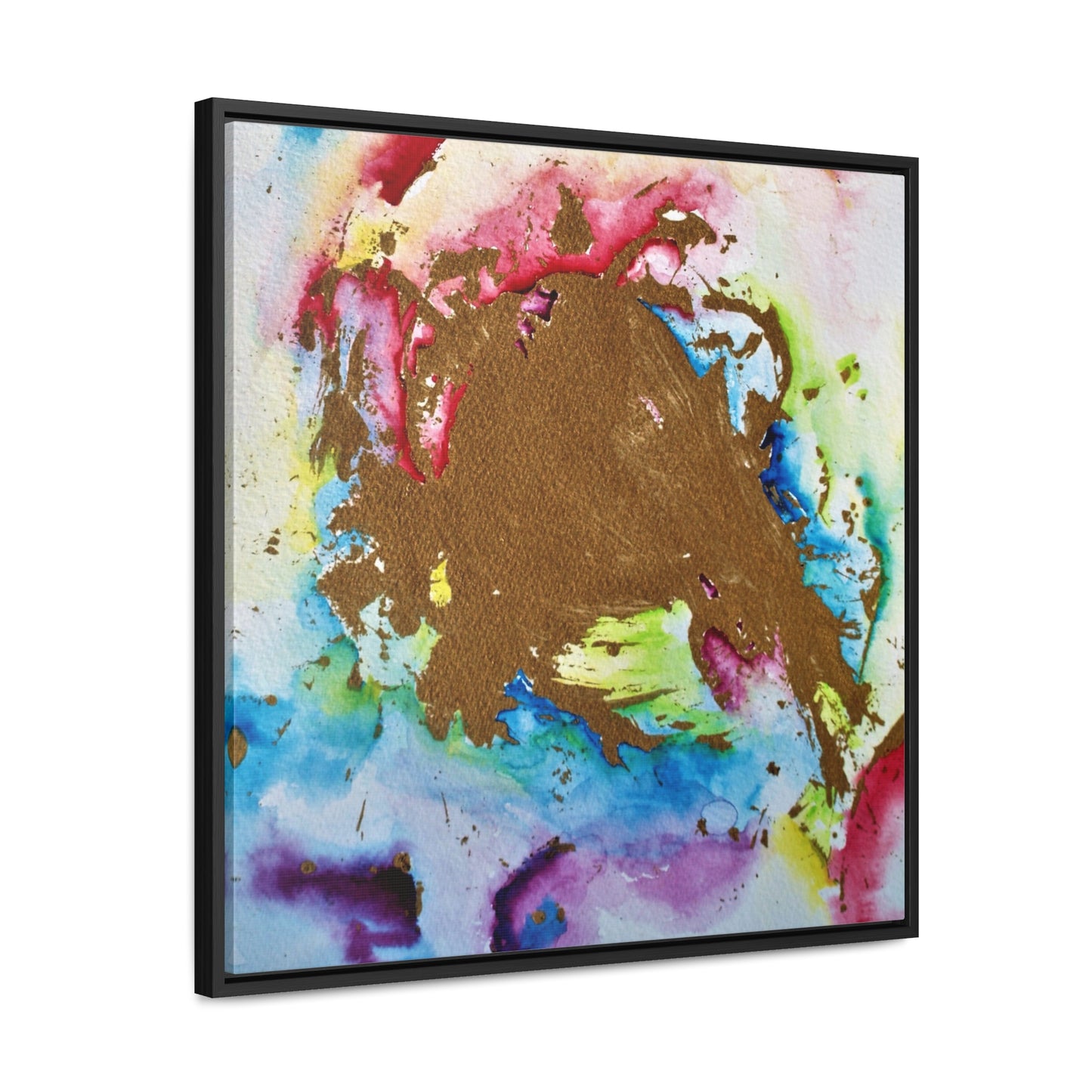 Through The Vapor Gallery Canvas Wraps, Square Frame