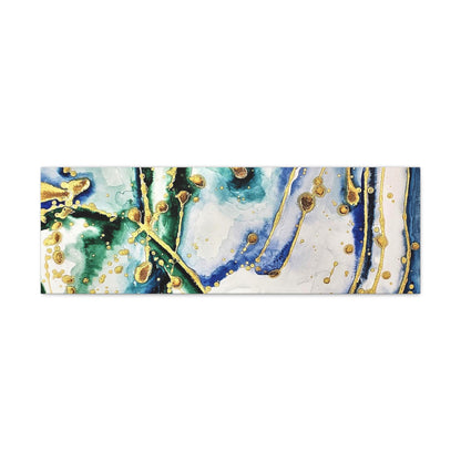 Blue Willow Canvas Gallery Wraps 36″ x 12″ 1.25"