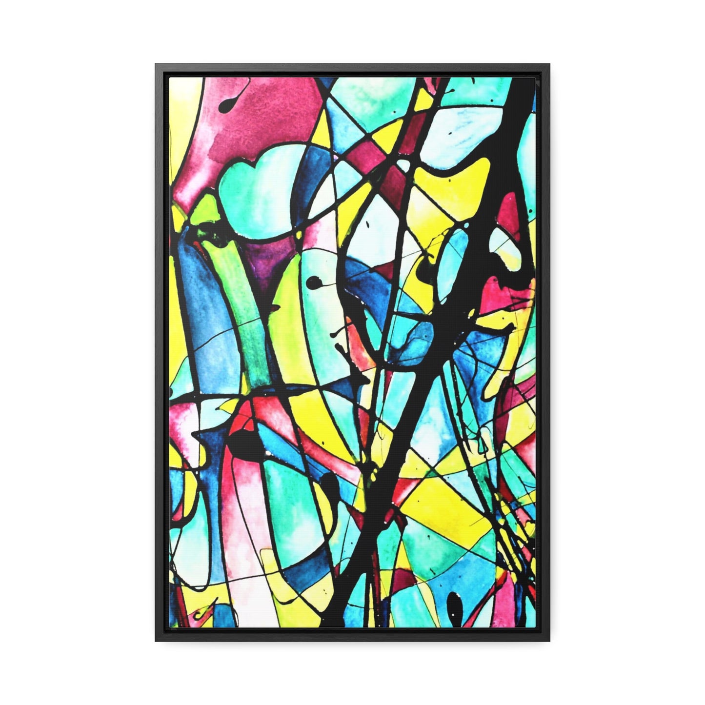 Alien Lady Gallery Canvas Wraps, Vertical Frame