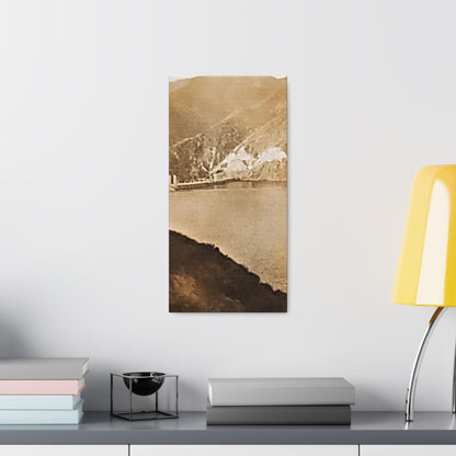 Morris Dam Lake Canvas Gallery Wraps 10″ x 20″ 1.25"