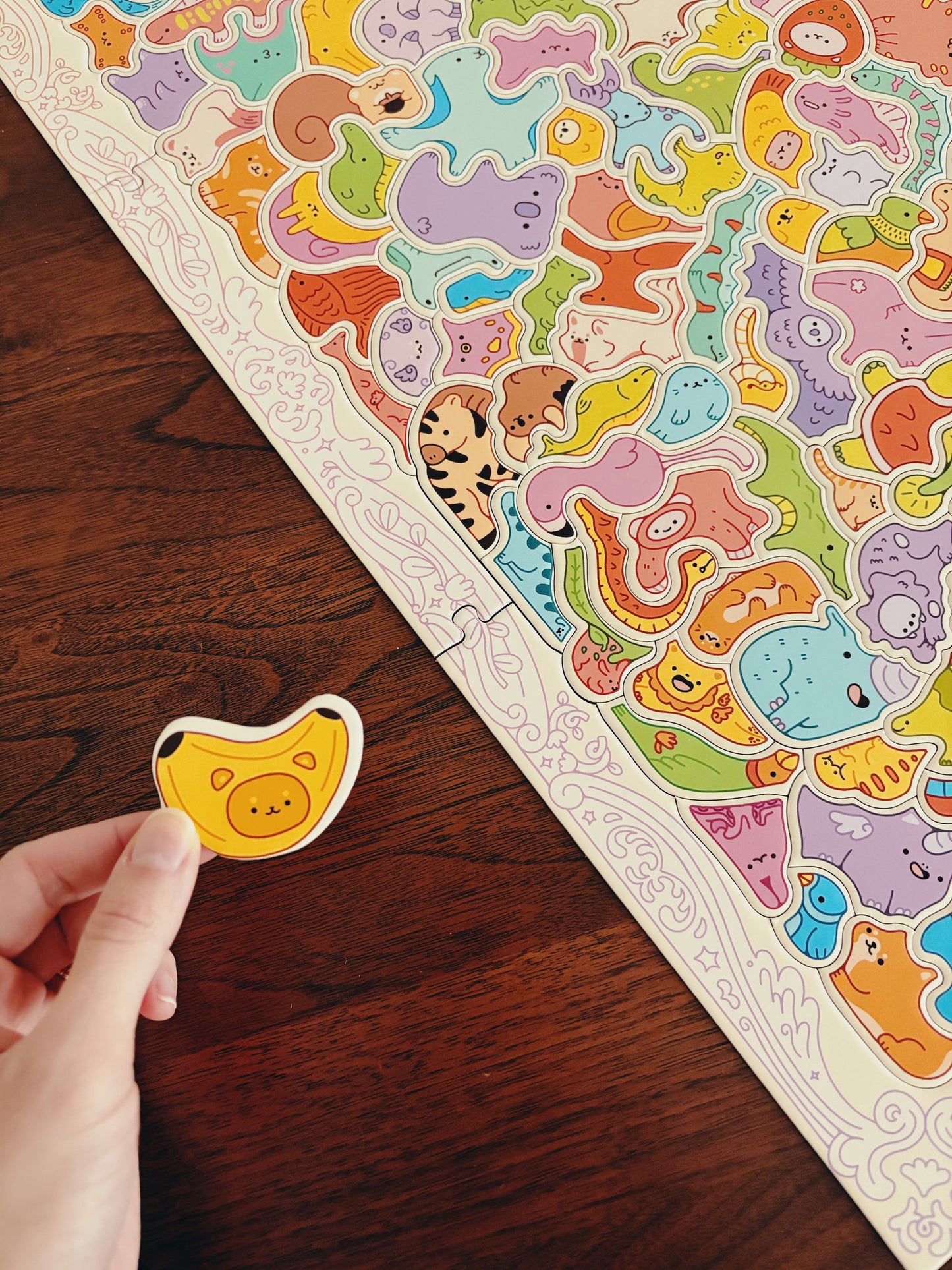 Kawaii Creatures Cute Cluster Puzzle (signed) - -