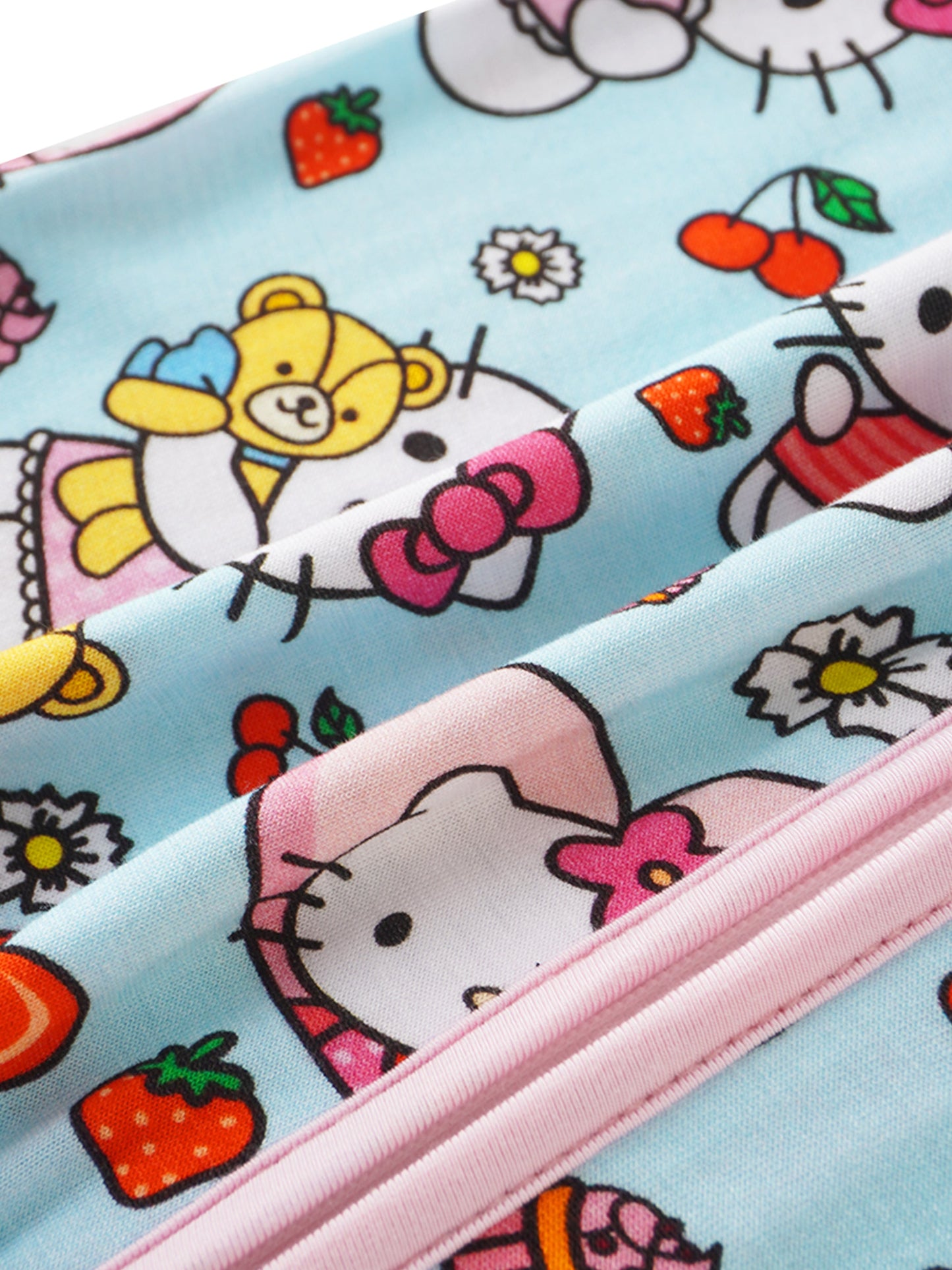 PoshTOT Sanrio Love Hello Kitty Bamboo Baby Convertible Zippy Romper - - Zippy Romper