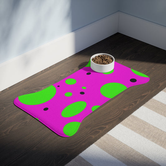 Lava Lamp Pet Feeding Mats